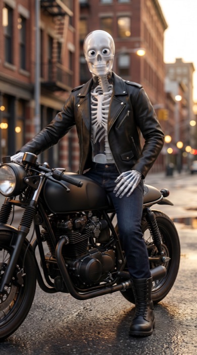 Demo Glass Skeleton moto